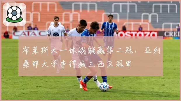 布莱斯大一休战躺赢第二冠，亚利桑那大学夺得疯三西区冠军